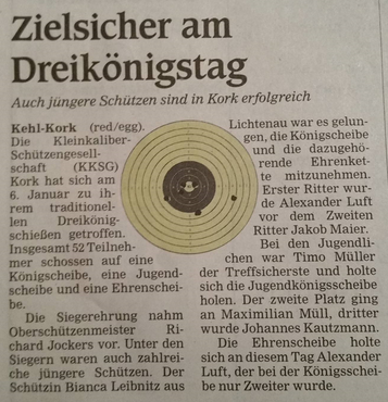 Zielsicher am Dreikönigstag